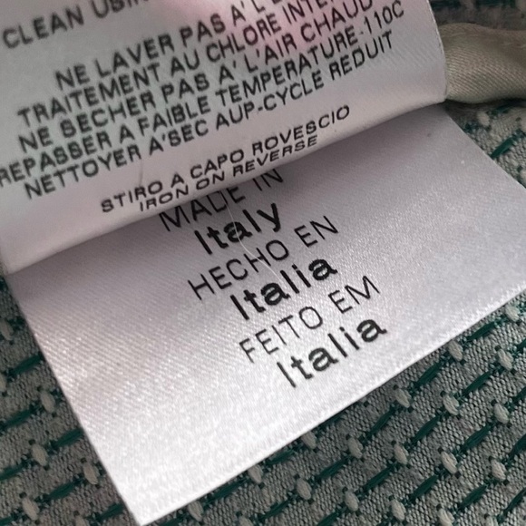 Love Moschino • Mint Green Textured Trouser Pants - Picture 6 of 6